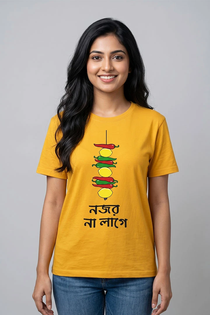 T-Shirt Nazar Nimbu Mirchi