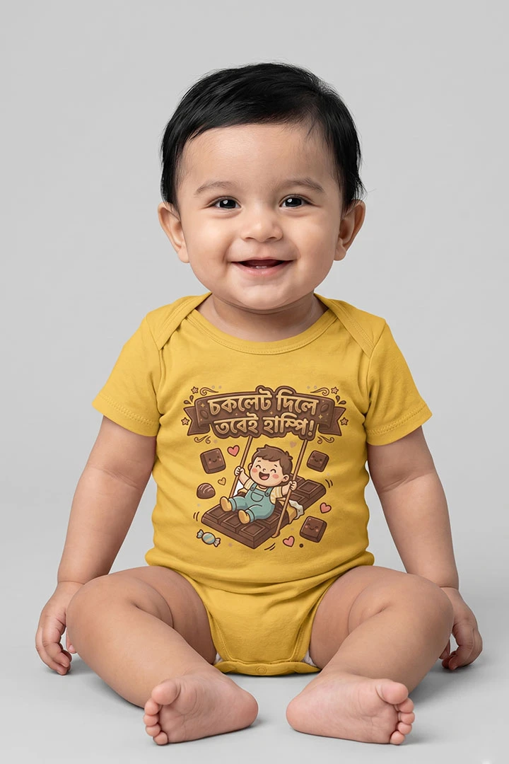 Baby Romper Chocolate Buddy