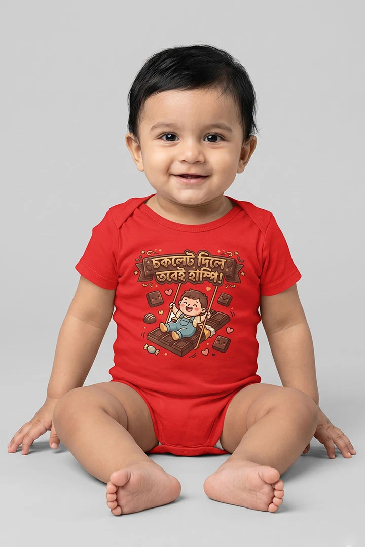 Baby Romper Chocolate Buddy