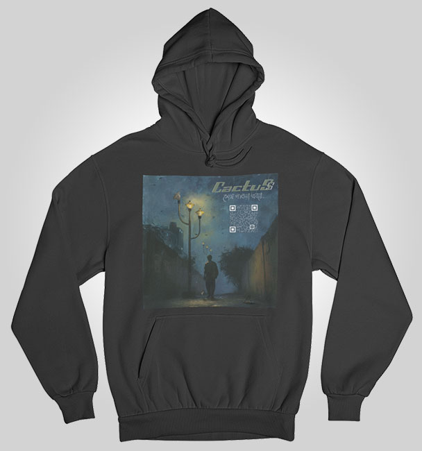Cactus Official Merch Hoodie Sesh Pawa Khobore