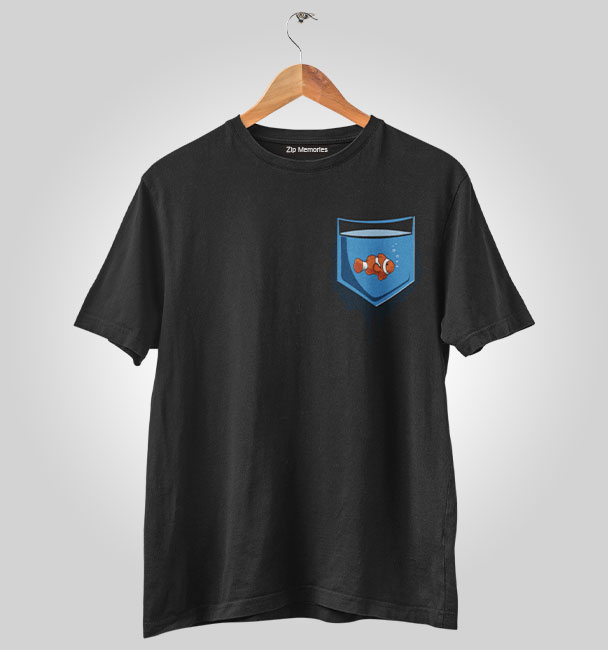 T-Shirt Pocket Goldfish