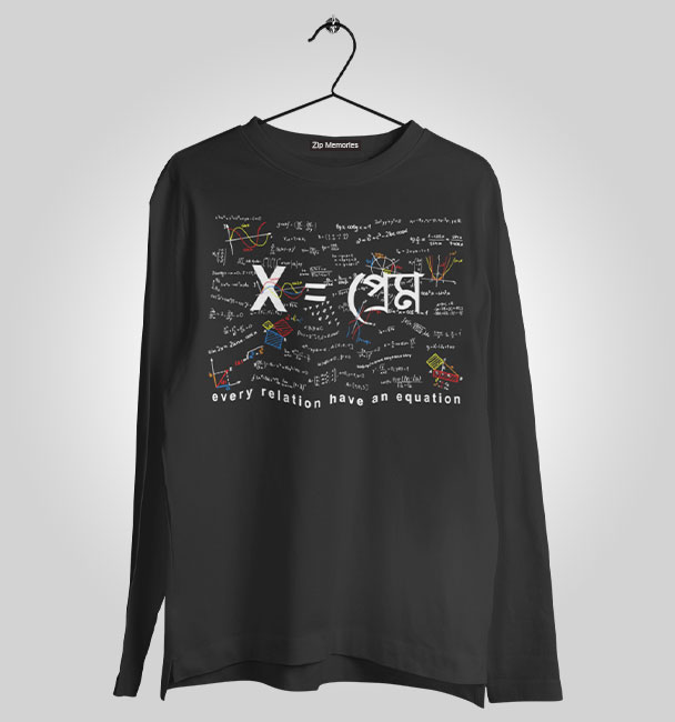 Silajit Official Merch Full Sleeves X=Prem