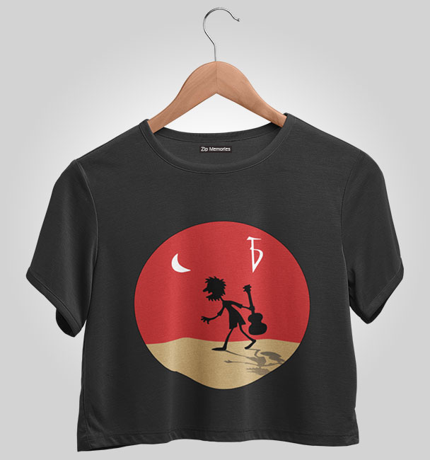 Chandrabindoo Official Merchandise Crop Top Chaw