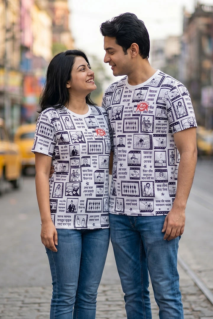 T-shirt Gupi Bagha Series AOP