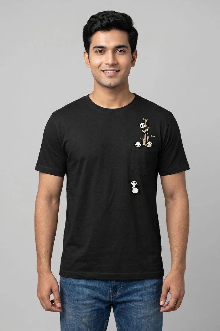 T-Shirt Pocket Panda