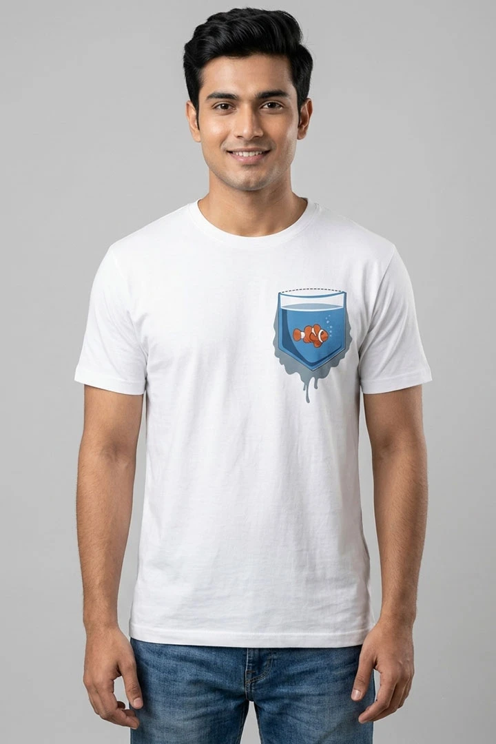 T-Shirt Pocket Goldfish