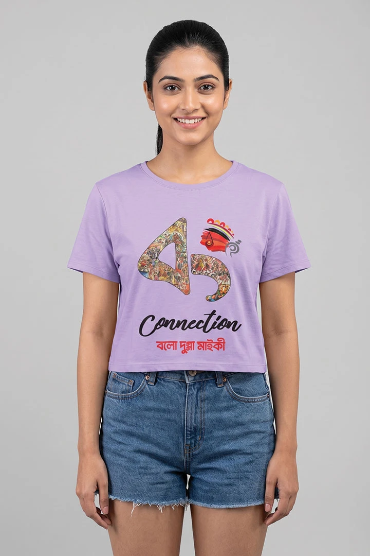 Crop Top Durga Bong Connection