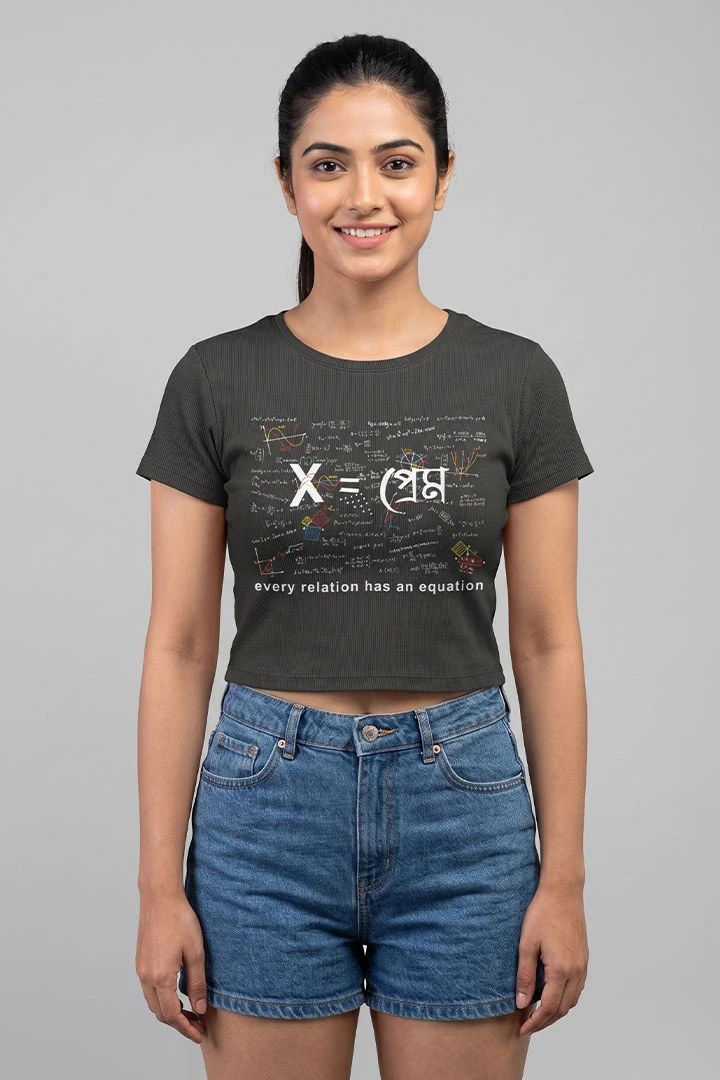 Silajit Merch Crop Top X=Prem