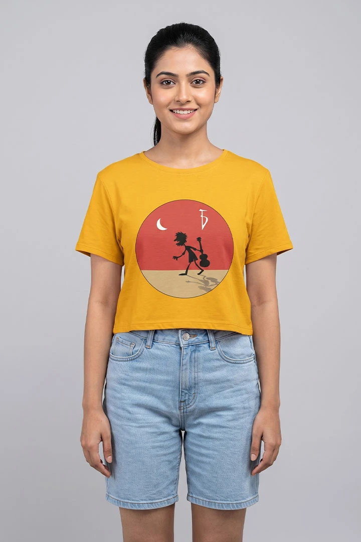 Chandrabindoo Official Merchandise Crop Top Chaw